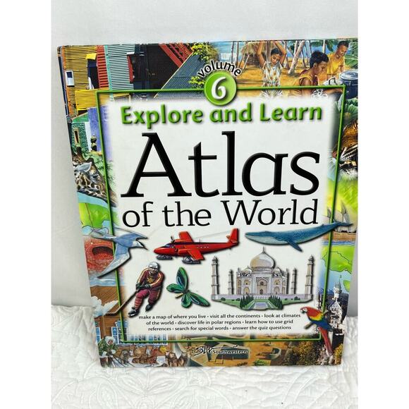 Explore and Learn Set of 6 Volume Hardback Books Science Geography Atlas Body - Picture 7 of 8